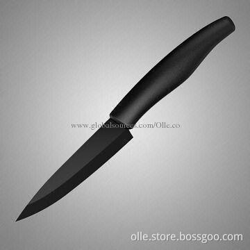 4 Inches Black Blade Ceramic Paring Knife B100G